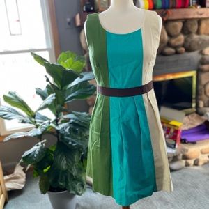 Tabitha colorblock A-line dress - excellent condition- worn 2-3 times. Size 6